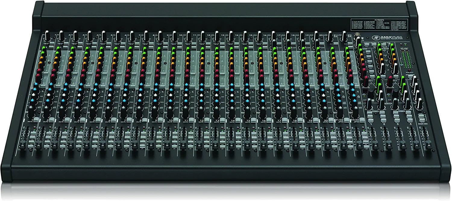 Amazon.com: Mackie 2404VLZ4 24-channel 4-bus FX Mixer with Ultra